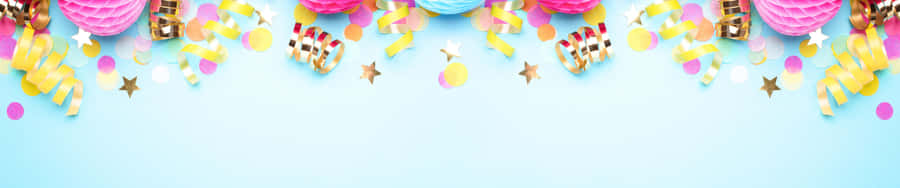 Aerial View Of A Beautiful Landscape Of Forest, Water And Mountains Wallpaper