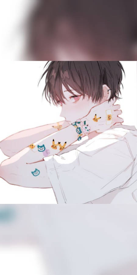 Aesthetic Boy Pokemon Icons Wallpaper