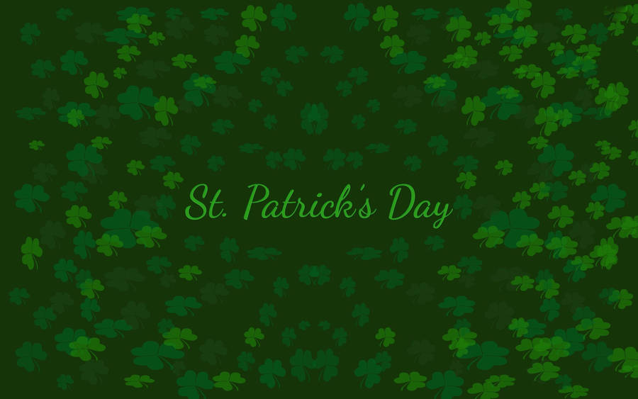 Aesthetic Green St Patrick's Day Art Wallpaper