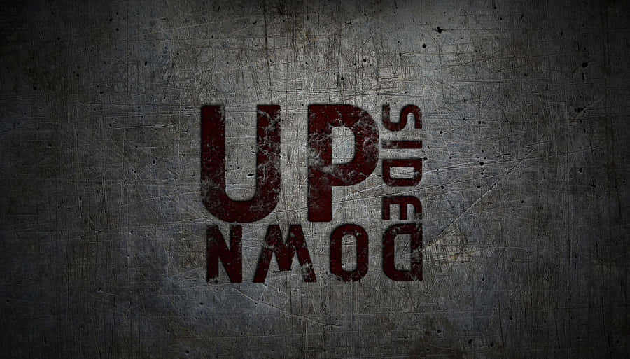 Aesthetic Grunge Desktop Upside Down Wallpaper