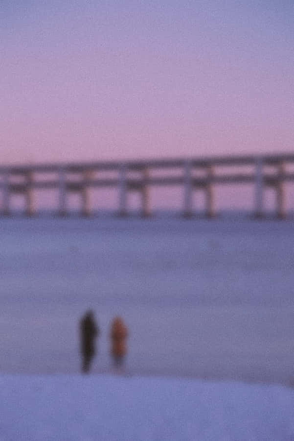 Aesthetic Pastel Purple Dream In A Universe Of Stars Wallpaper