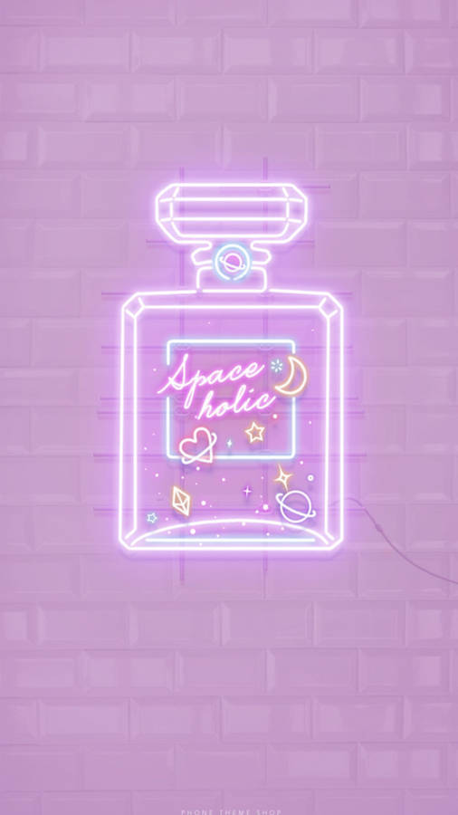 Aesthetic Perfume Pastel Purple Cute Wallpaper