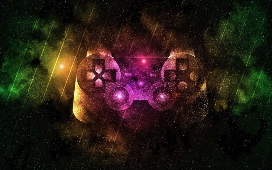 Aesthetic Remote Gaming Controller Wallpaper