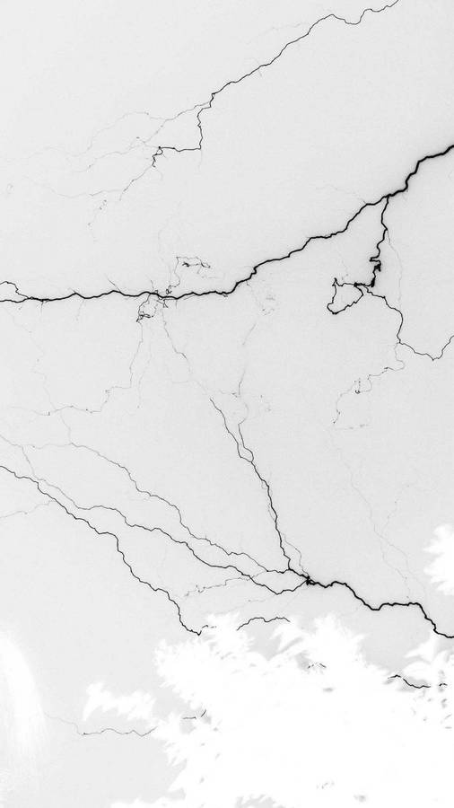 Aesthetic White Marble Wallpaper