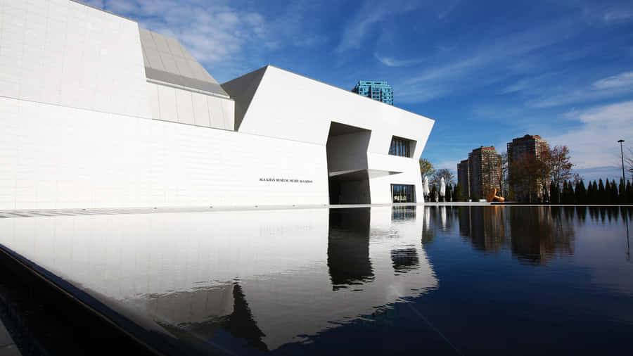 Aga Khan Museum Exterior Reflection Wallpaper