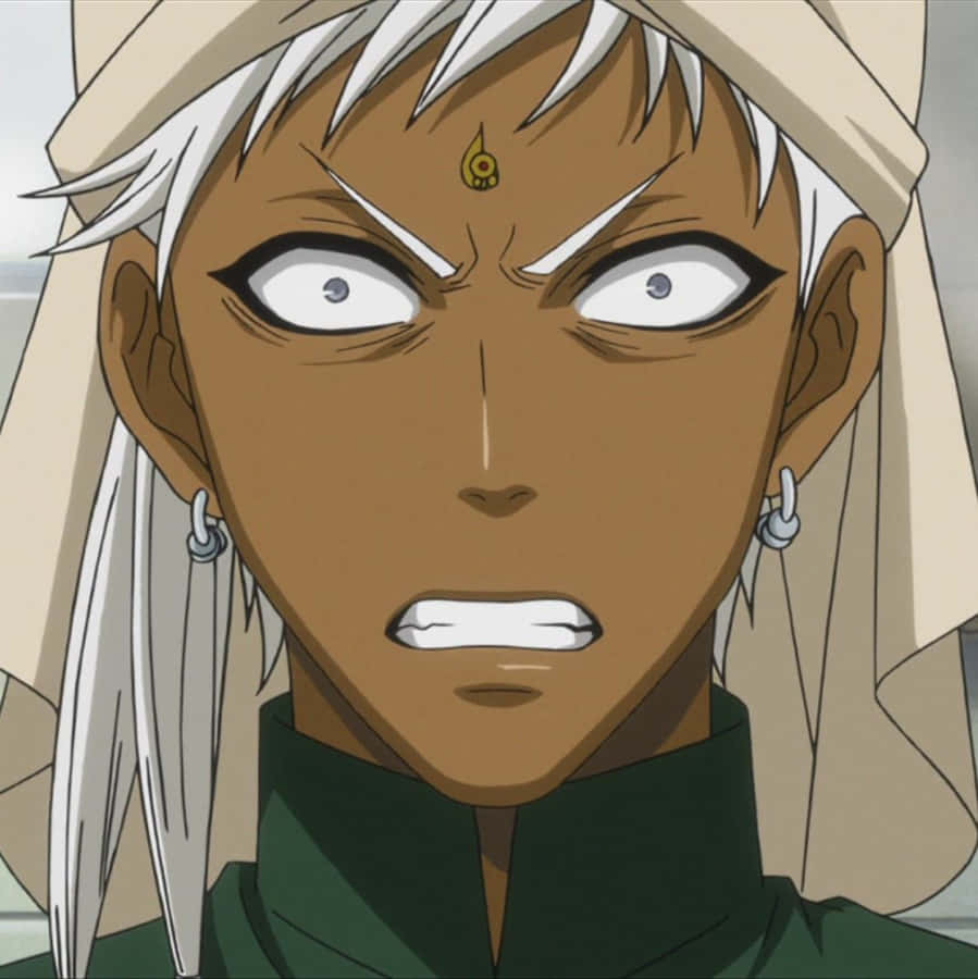 Agni, The Faithful Servant From Black Butler, Strikes A Dramatic Pose. Wallpaper