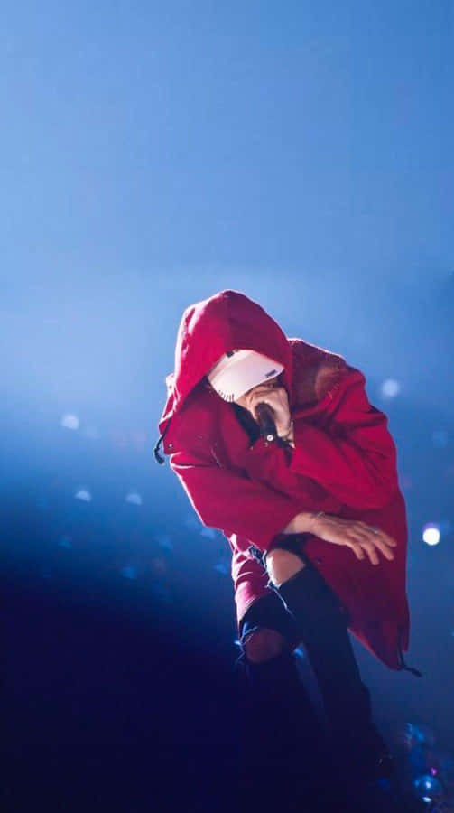 Agust D Dominating The Stage Wallpaper