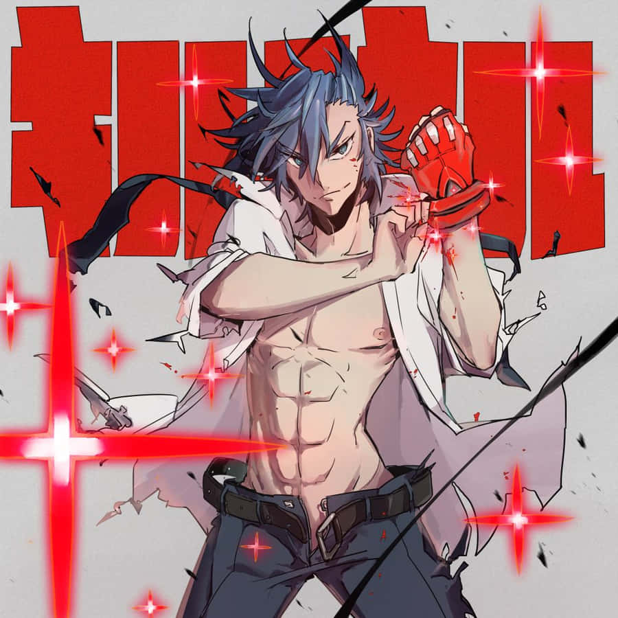 Aikuro Mikisugi In Stylish Pose Wallpaper