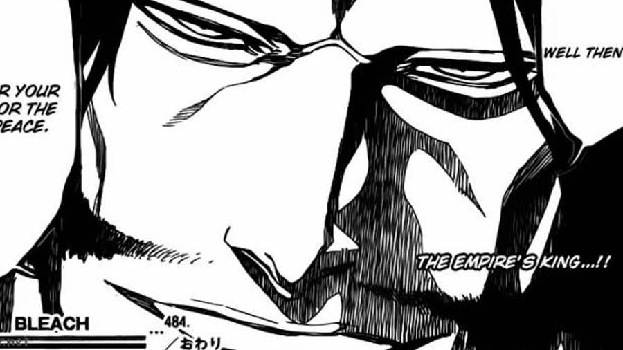 Aizen Bleach Manga Wallpaper