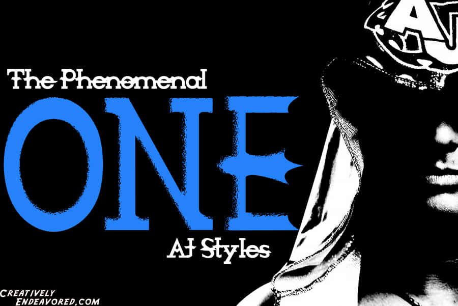 Aj Styles The Phenomenal One Wallpaper