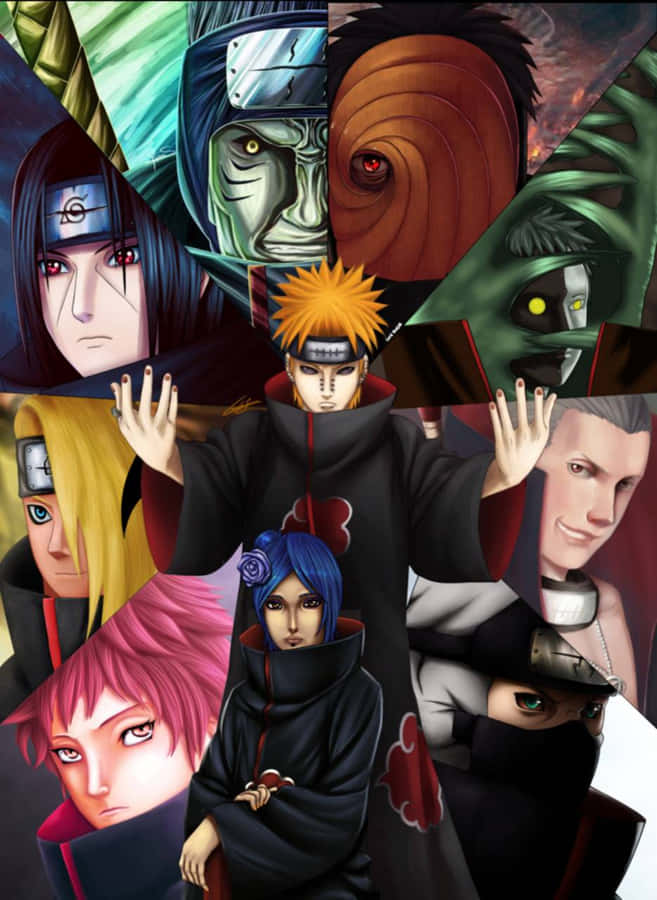 Akatsuki Assault In The Naruto Shippuden Universe Wallpaper