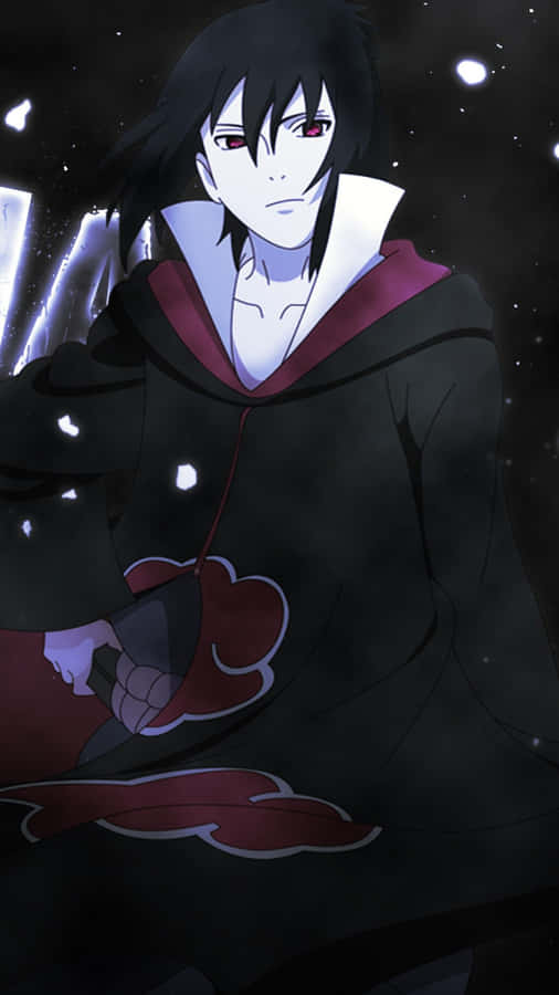 Akatsuki Sasuke Takes A Break From The Shinobi Life. Wallpaper