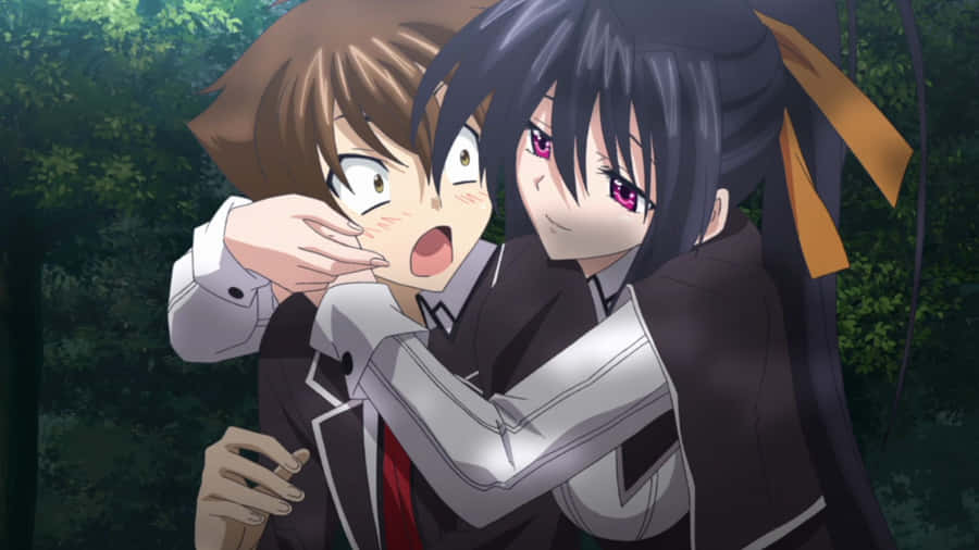 Akeno Himejima - The Lightning And Dragon Summoner Wallpaper