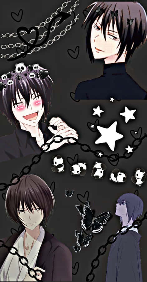 Akito Sohma, The Enigmatic Head Of The Sohma Clan In Zodiac Form. Wallpaper