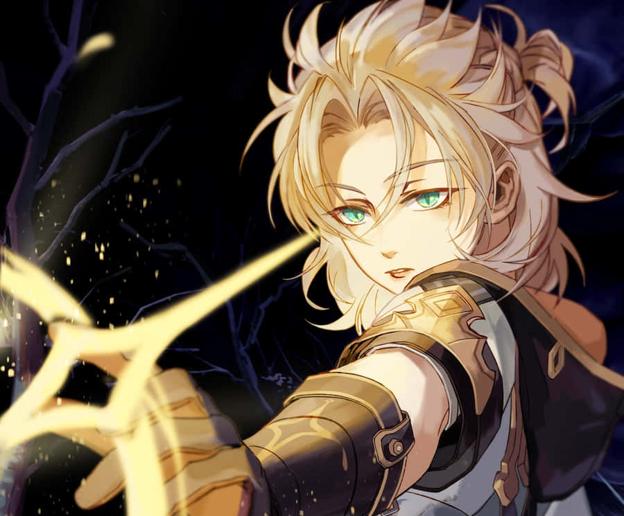 Albedo Of Genshin Impact Illustration Wallpaper