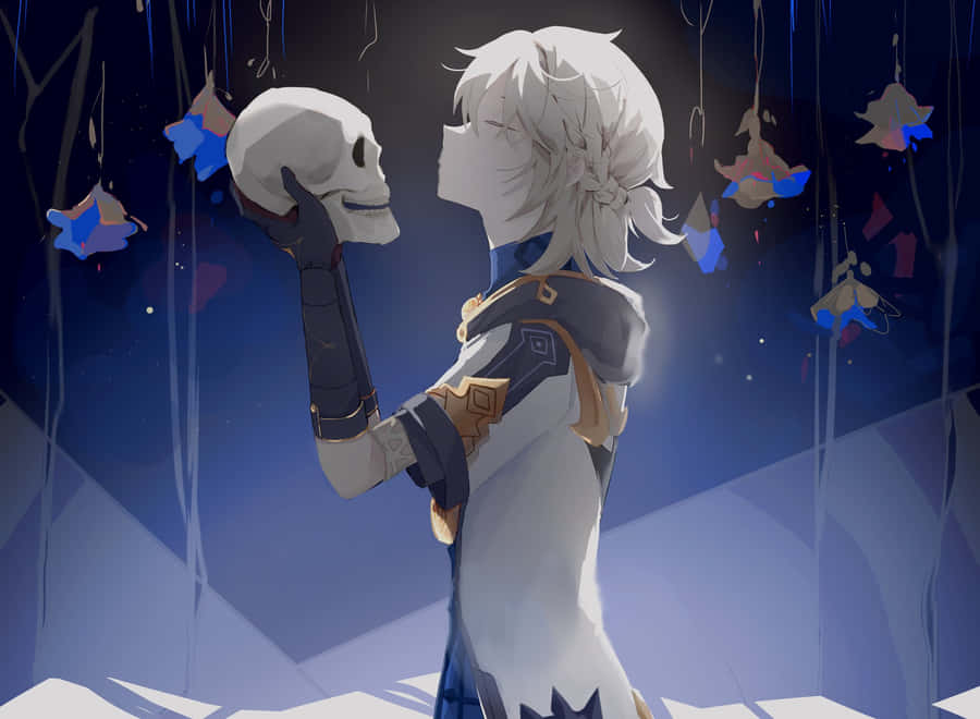 Albedo - The Art Of Creation In Genshin Impact Wallpaper