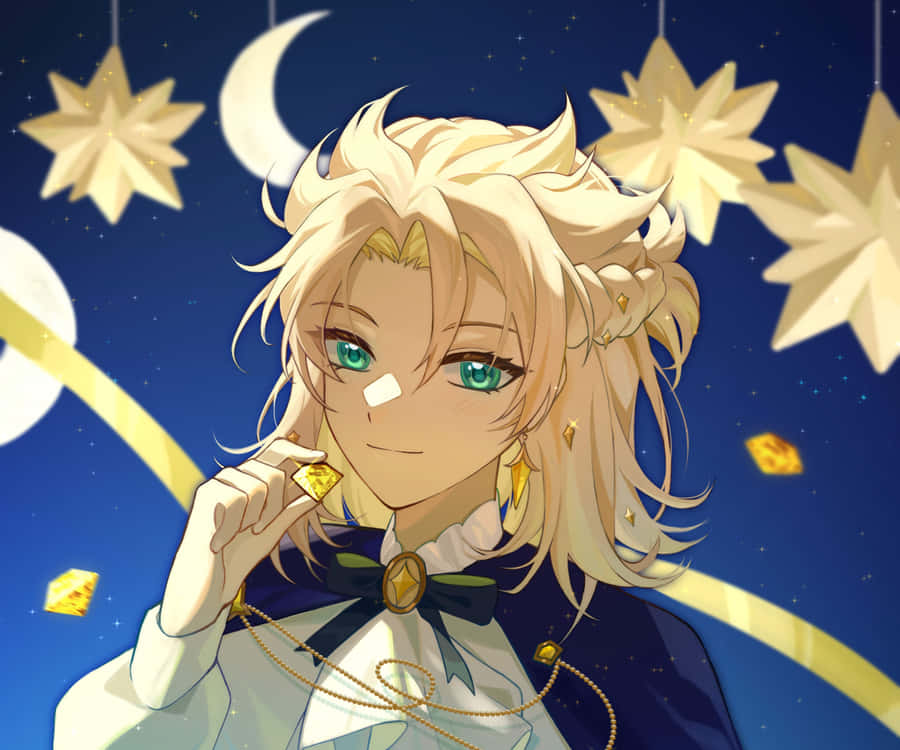 Albedo, The Hypothesis-driven Alchemist Of Genshin Impact Wallpaper