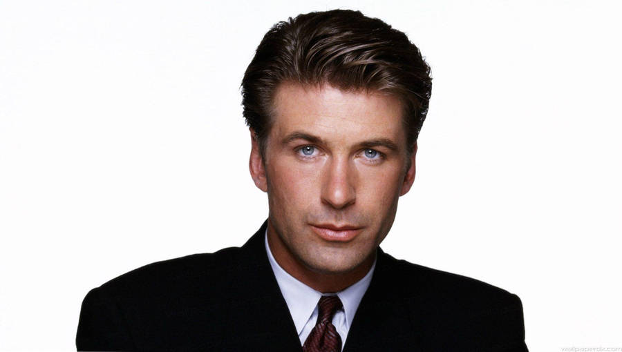 Alec Baldwin Intimidating Young Blue Eyes Wallpaper