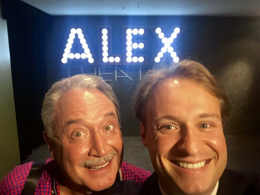 Alex Castellanos And Son At Alex Theater Wallpaper