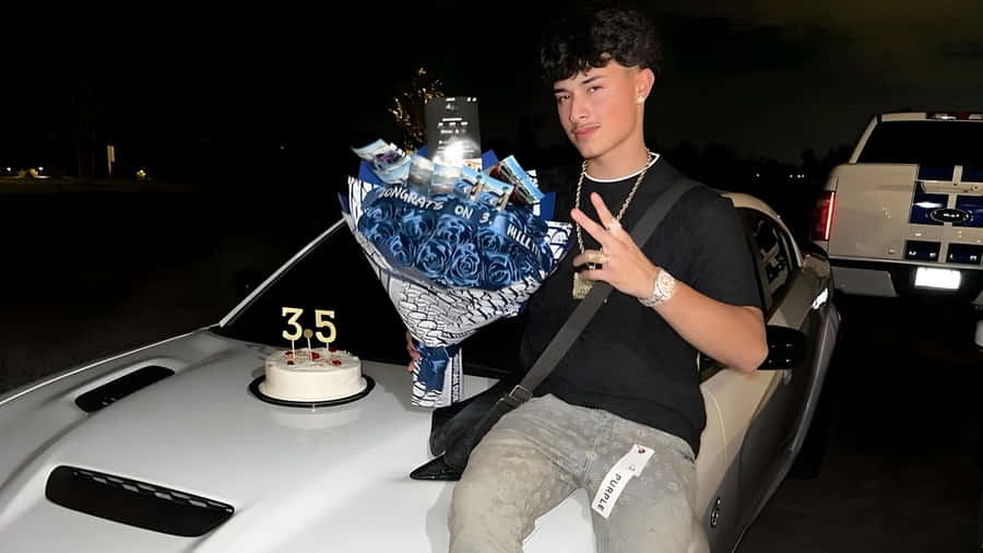 Alex Chino Birthday Celebration Wallpaper