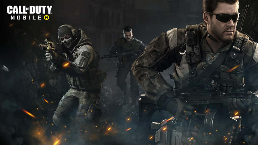 Alex Mason, Call Of Duty Character, In An Intense Battlefield Scene Wallpaper