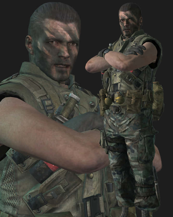 Alex Mason In An Intense Action Scene Wallpaper