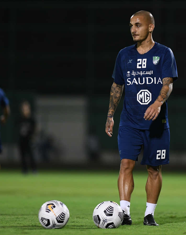 Alexandru Mitrita Soccer Training Wallpaper