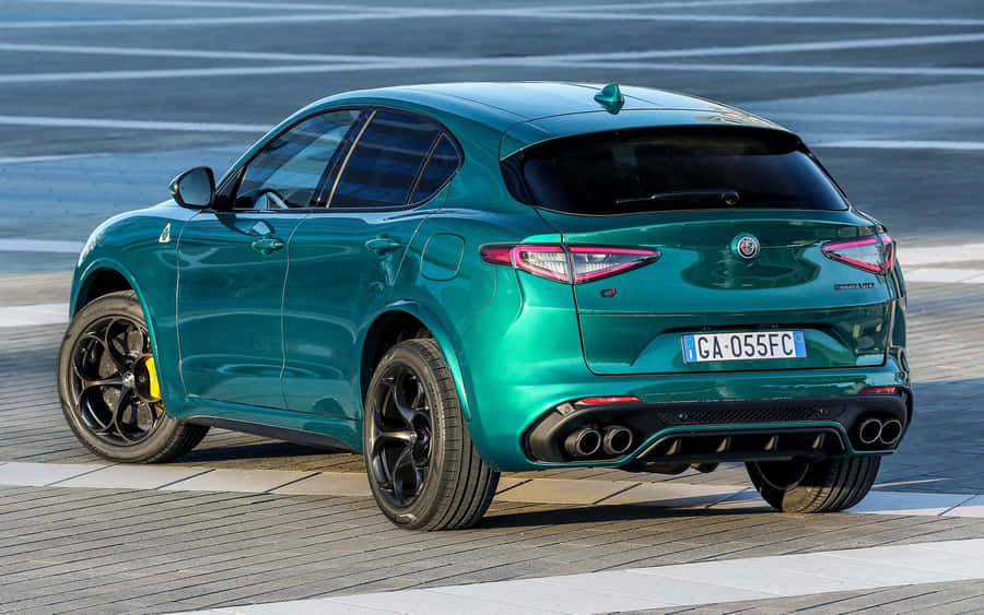 Alfa Romeo Stelvio - Stylish And Robust Suv For The Modern Road Warrior Wallpaper