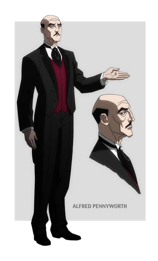 Alfred Pennyworth: Loyalty And Wisdom Wallpaper