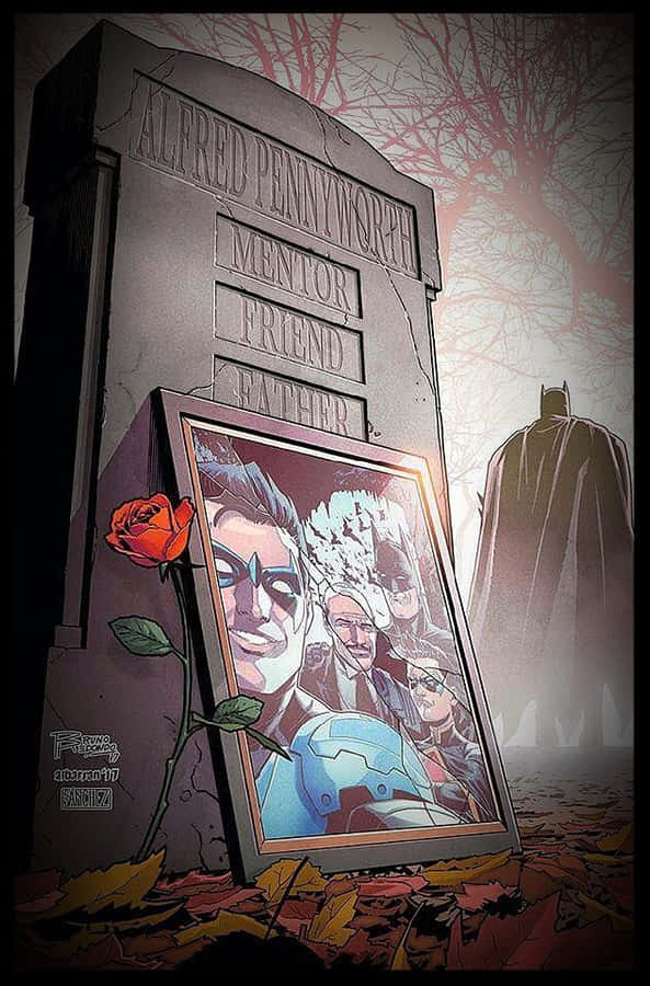 Alfred Pennyworth - The Loyal Butler Of The Wayne Family Wallpaper