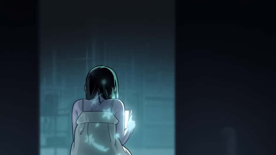 Alien Stage Digital Performance Wallpaper