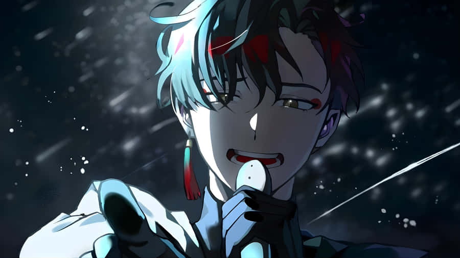 Alien Stage Intense Performance Wallpaper