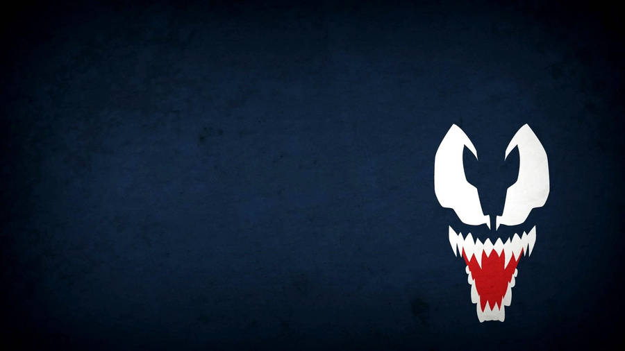 Alien Symbiote Venom Minimalist Wallpaper