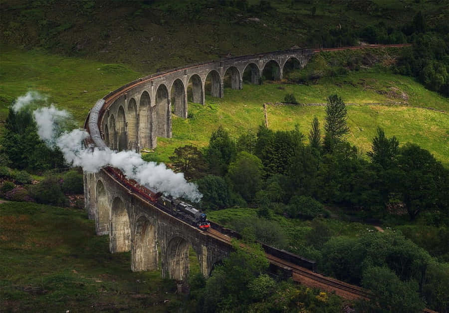 All Aboard The Hogwarts Express Train! Wallpaper