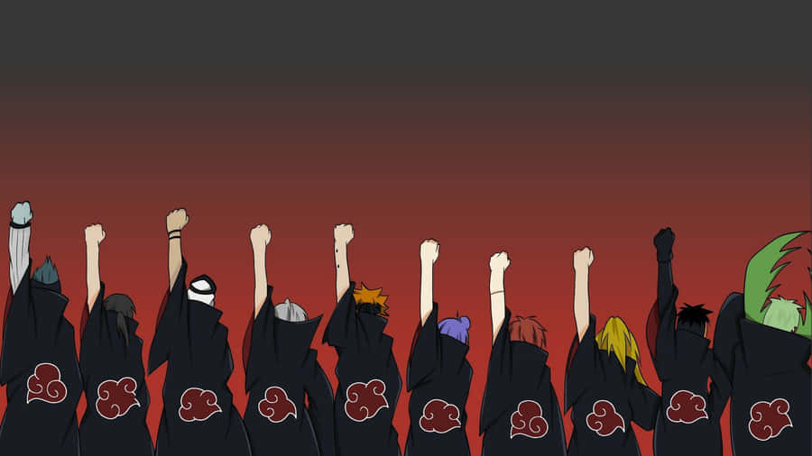 All Akatsuki Members Unite Wallpaper