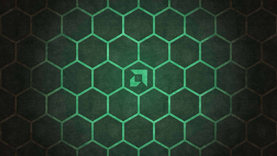 Amd Hexagon Background Wallpaper