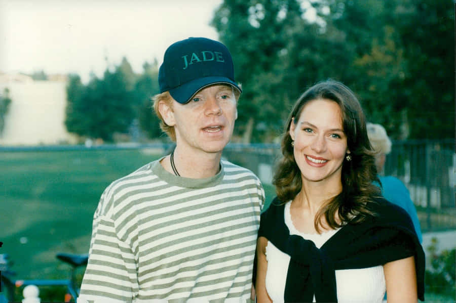 American Actor David Caruso Posing For A Photoshoot Wallpaper