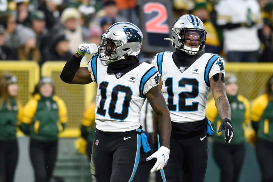 American Football Players Dj Moore And Curtis Samuel Wallpaper