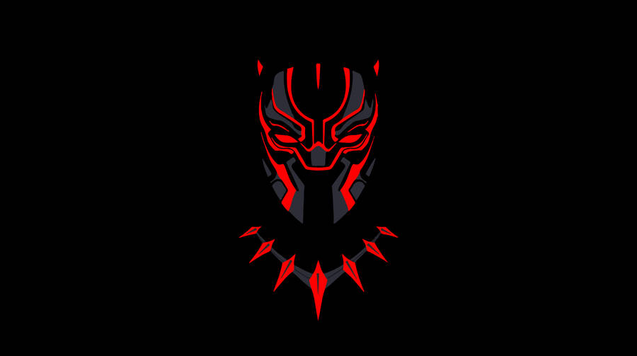 Amoled Black Panther 4k Ultra Hd Dark Wallpaper