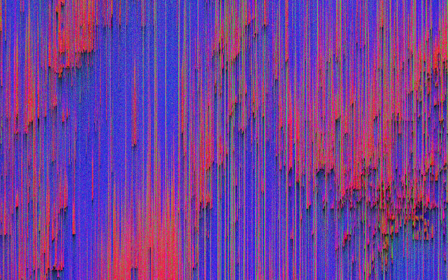 An Abstract Pattern Of Colorful Shapes And Lines Wallpaper