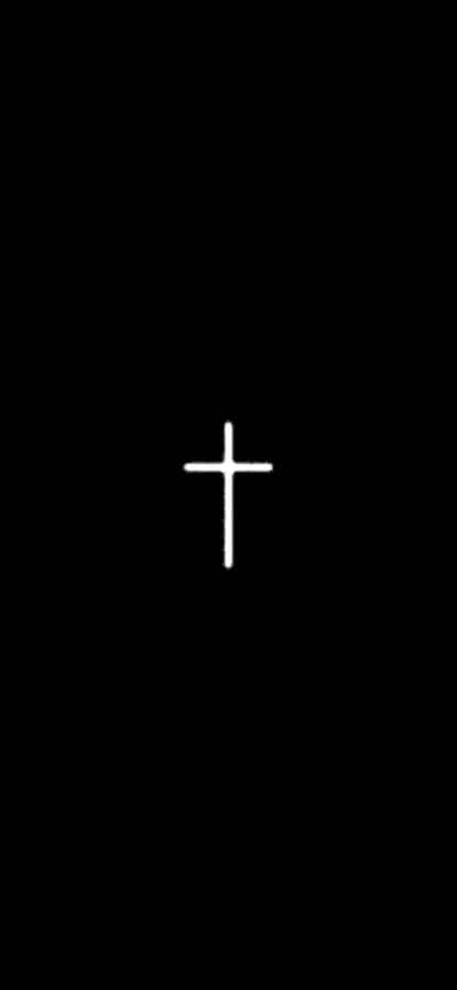 An Abstract View Of An Aesthetic Cross. Wallpaper