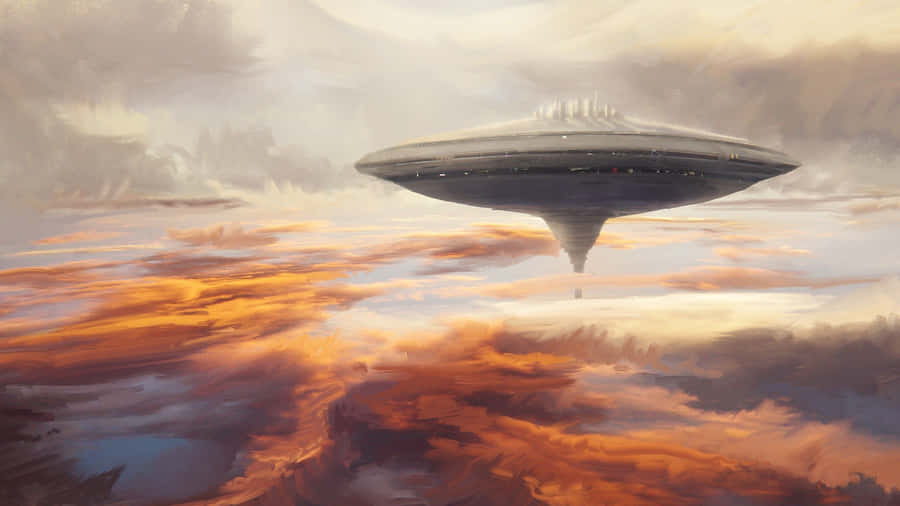 An Aerial View Of The Cloud City, Bespin Wallpaper