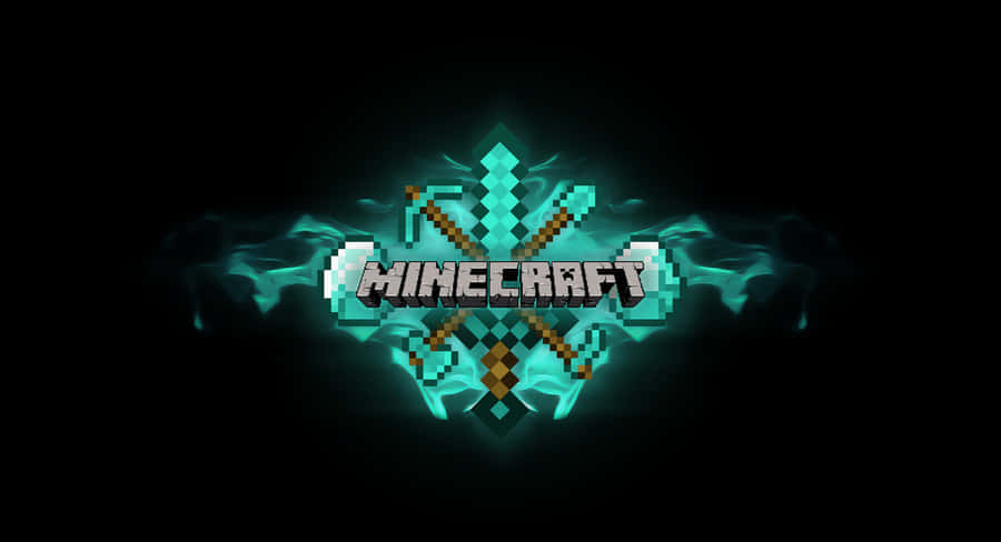 An Arsenal Of Minecraft Weapons Unleashed Wallpaper