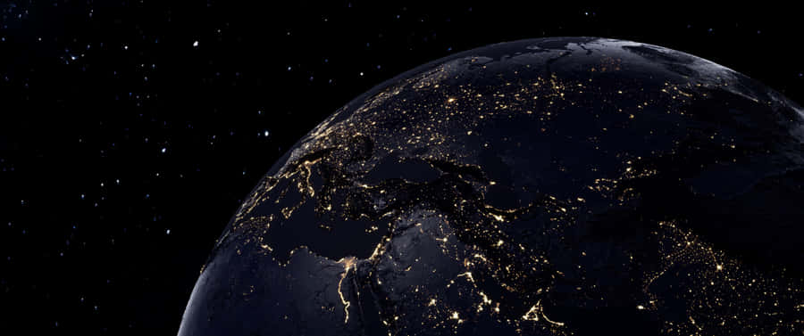 An Elegant And Modern Abstract Composition Of Black And White In A Single Design. Wallpaper