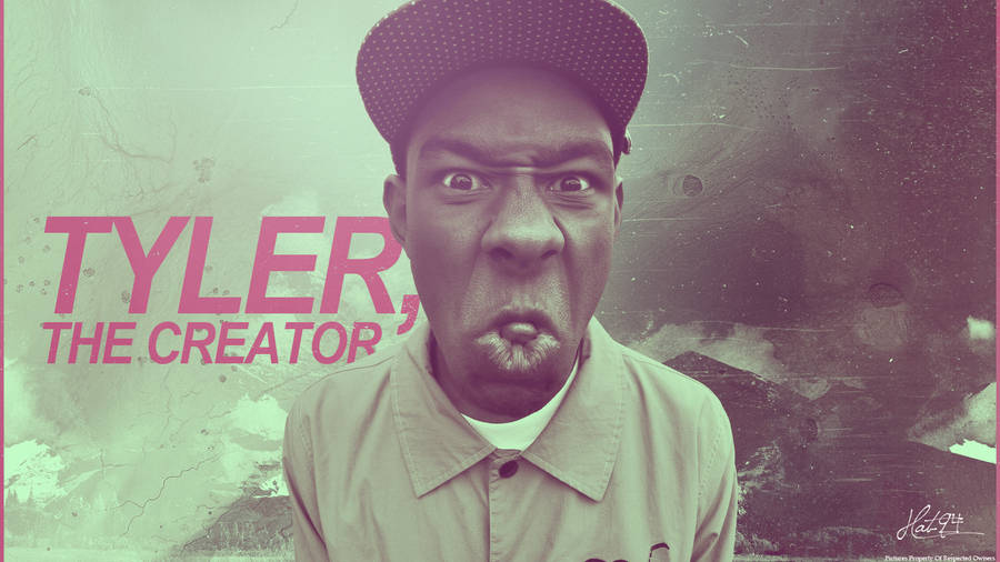 An Energetic Moment With Tyler The Creator Wallpaper