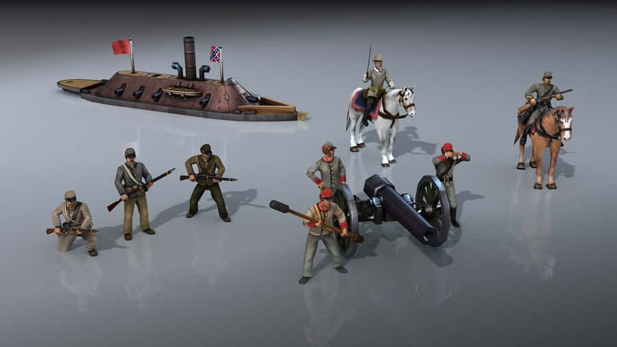 An Epic Battle Awaits In Turn-based Strategy World Wallpaper