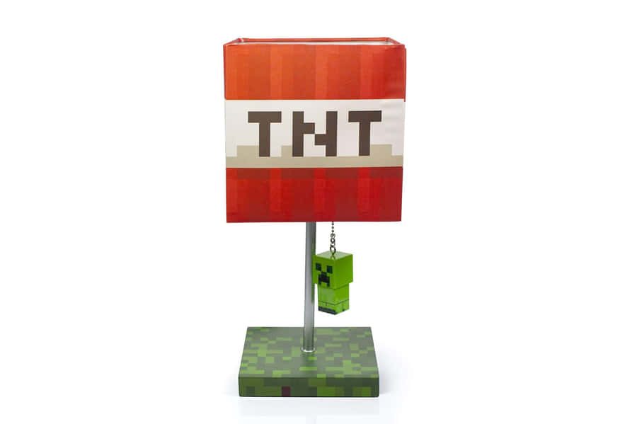 An Explosive Surprise Awaits Any Minecraft Player Who Desires To Use Tnt Wallpaper