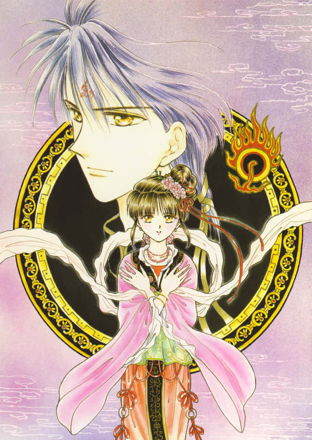 An Illustration Of Tamahome, The Beloved Character From Fushigi Yuugi. Wallpaper