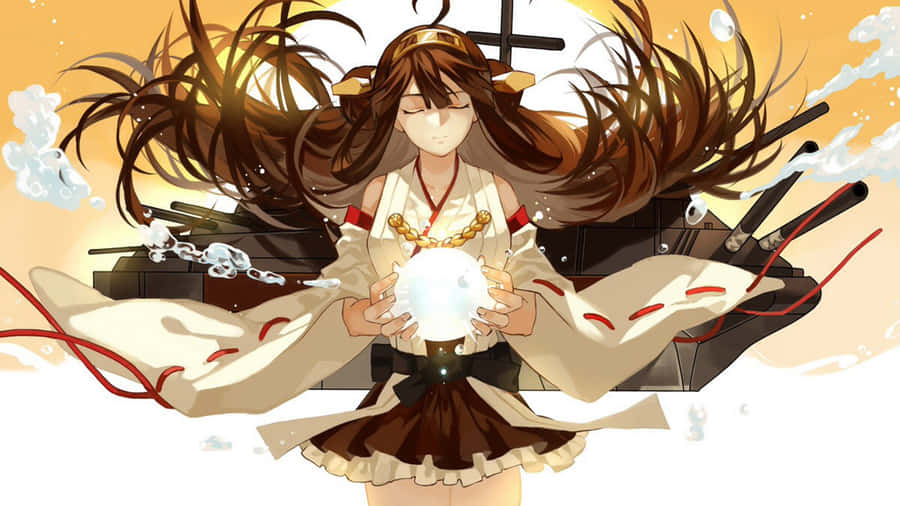 An Illustration Of The Famed Kantai Collection Wallpaper