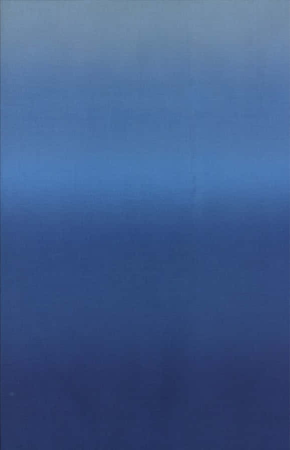 An Ombre Sky Of Dark Blues Wallpaper